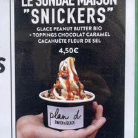 repaired ice machine  at Plan D - DWICH & Glace in Paris