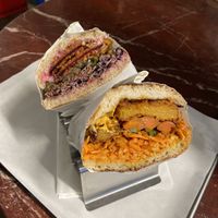 Purple and orange dwich  at Plan D - DWICH & Glace in Paris