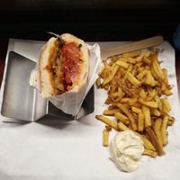 One half I already ate :) at Plan D - DWICH & Glace in Paris