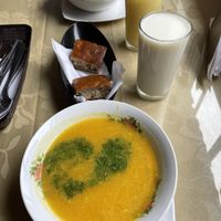 Daily lunch special - soup, drink and dessert  at El Enebro in Pereira