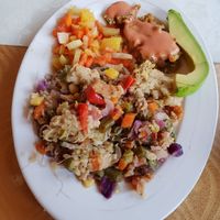 Main dish - lunch at El Enebro in Pereira