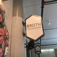 Sign at Broth on Main in Rochester