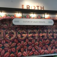 Front entrance (before it opens) at Broth on Main in Rochester