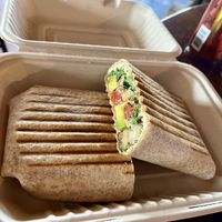 BLT wrap   at Shine On Juicery in Kill Devil Hills