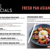 Menu 4 at Fuzion Eats in Worsley