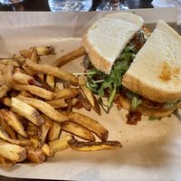 Tofu special sandwich  at Grid City Beer Works in Salt Lake City