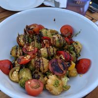 Tots with pesto at Grid City Beer Works in Salt Lake City