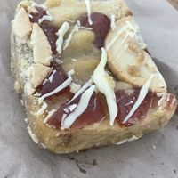 Jammy D blondies   at Munchie Mummy's in Bolton