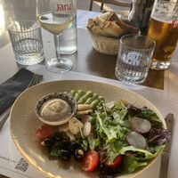 Vegan appetizers which were very tasty  at Salt & Pepper in Medulin