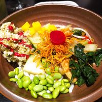 Udon noodle bowl at Citta in Hamburg