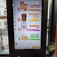   at Dunkin' - Nieuwstraat in Brussels