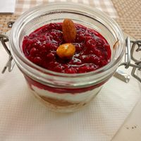 "Cake" dessert at Rivijera in Budva