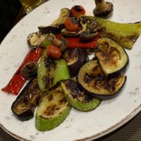 Grilled vegetables   at Rivijera in Budva