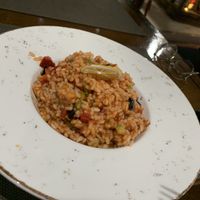Risotto with tomato sauce  at Rivijera in Budva