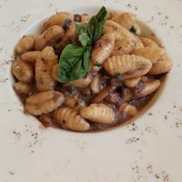 Gnocchi with mix of mushrooms at Rivijera in Budva