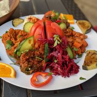 Cold starter plate for two at Ela Restaurant in Kempen