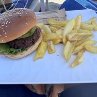 Beyond burgers   at Nissi Beach Cafe in Kos
