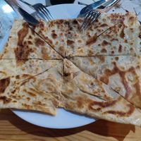 Tahini pancake 😻 at Gozlemeci Sema in Fethiye