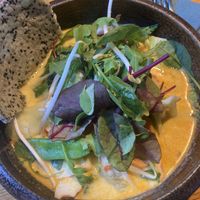 Curry mit veganen Shrimps  at Sen Lüneburg in Lueneburg