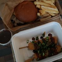 Smashy azuki at Kitsune Burgers in Brussels