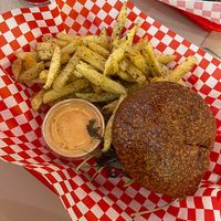   at Kitsune Burgers in Brussels