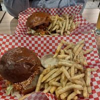   at Kitsune Burgers in Brussels