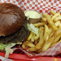 Double smash at Kitsune Burgers in Brussels