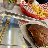   at Kitsune Burgers in Brussels