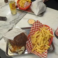  at Kitsune Burgers in Brussels