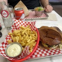   at Kitsune Burgers in Brussels