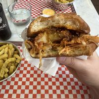   at Kitsune Burgers in Brussels