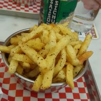 Furikake fries at Kitsune Burgers in Brussels