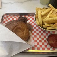   at Kitsune Burgers in Brussels