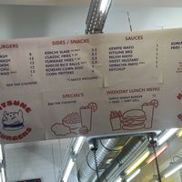   at Kitsune Burgers in Brussels