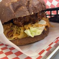 Korean Fried (14€)  at Kitsune Burgers in Brussels