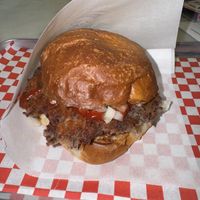   at Kitsune Burgers in Brussels