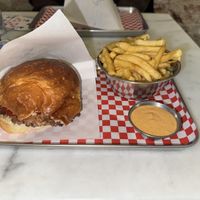   at Kitsune Burgers in Brussels