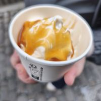 Soft ice cream at Kitsune Burgers in Brussels