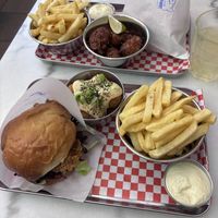   at Kitsune Burgers in Brussels