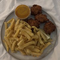 Fritters  at Kitsune Burgers in Brussels