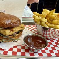   at Kitsune Burgers in Brussels