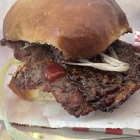   at Kitsune Burgers in Brussels