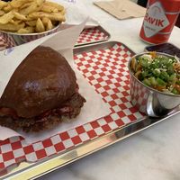   at Kitsune Burgers in Brussels