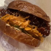   at Kitsune Burgers in Brussels