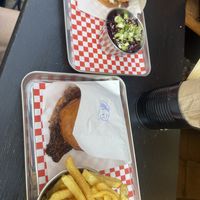   at Kitsune Burgers in Brussels