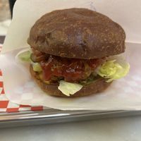   at Kitsune Burgers in Brussels
