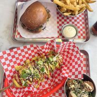   at Kitsune Burgers in Brussels