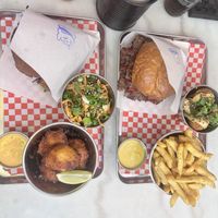   at Kitsune Burgers in Brussels
