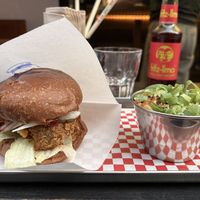 Kimchi side  at Kitsune Burgers in Brussels