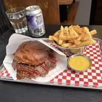   at Kitsune Burgers in Brussels